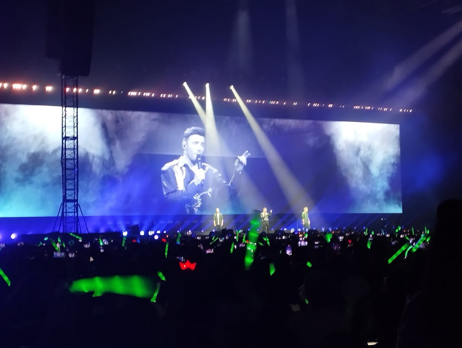 Đội cấp cứu cơ động phục vụ đêm nhạc Westlife The Hits Tour 2024 tại Cung Điền kinh trong nhà Hà Nội