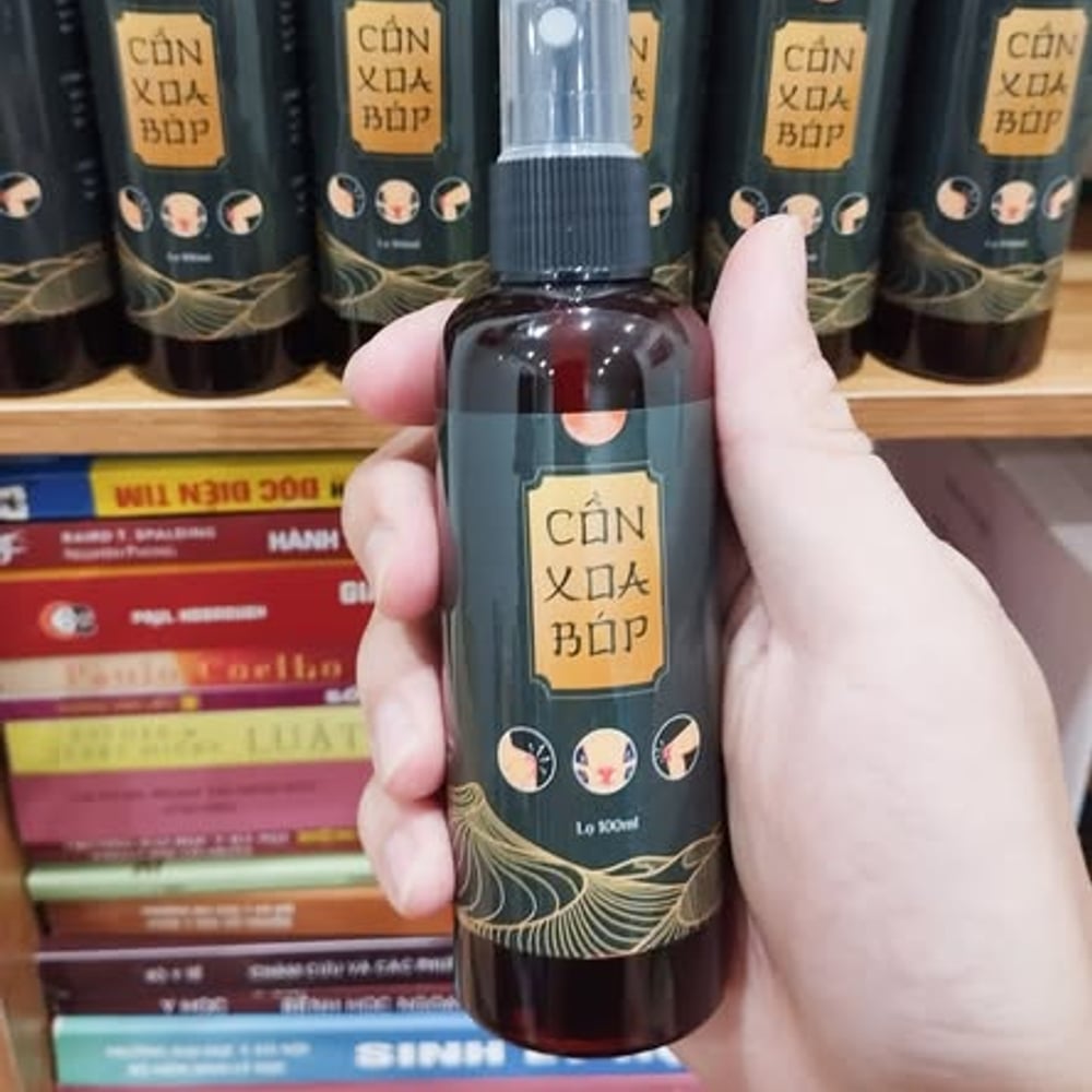 Cồn xoa bóp — tự bào chế bởi Bác sĩ Lê Trung Kiên